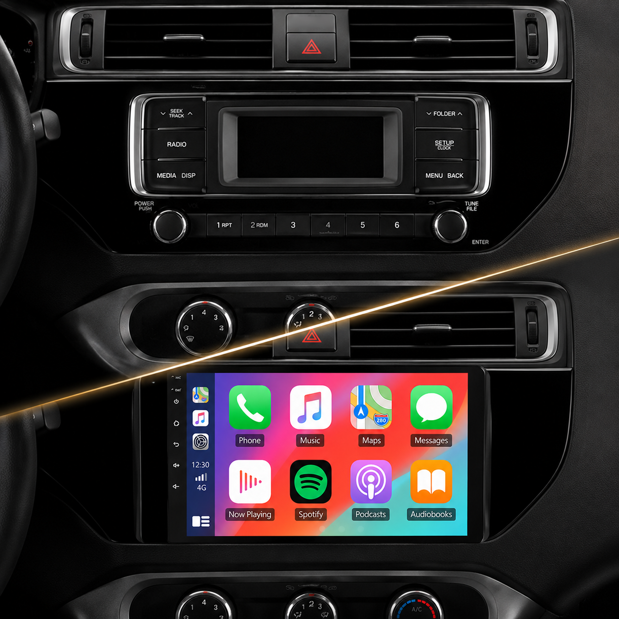 Kia Rio Radio Upgrade
