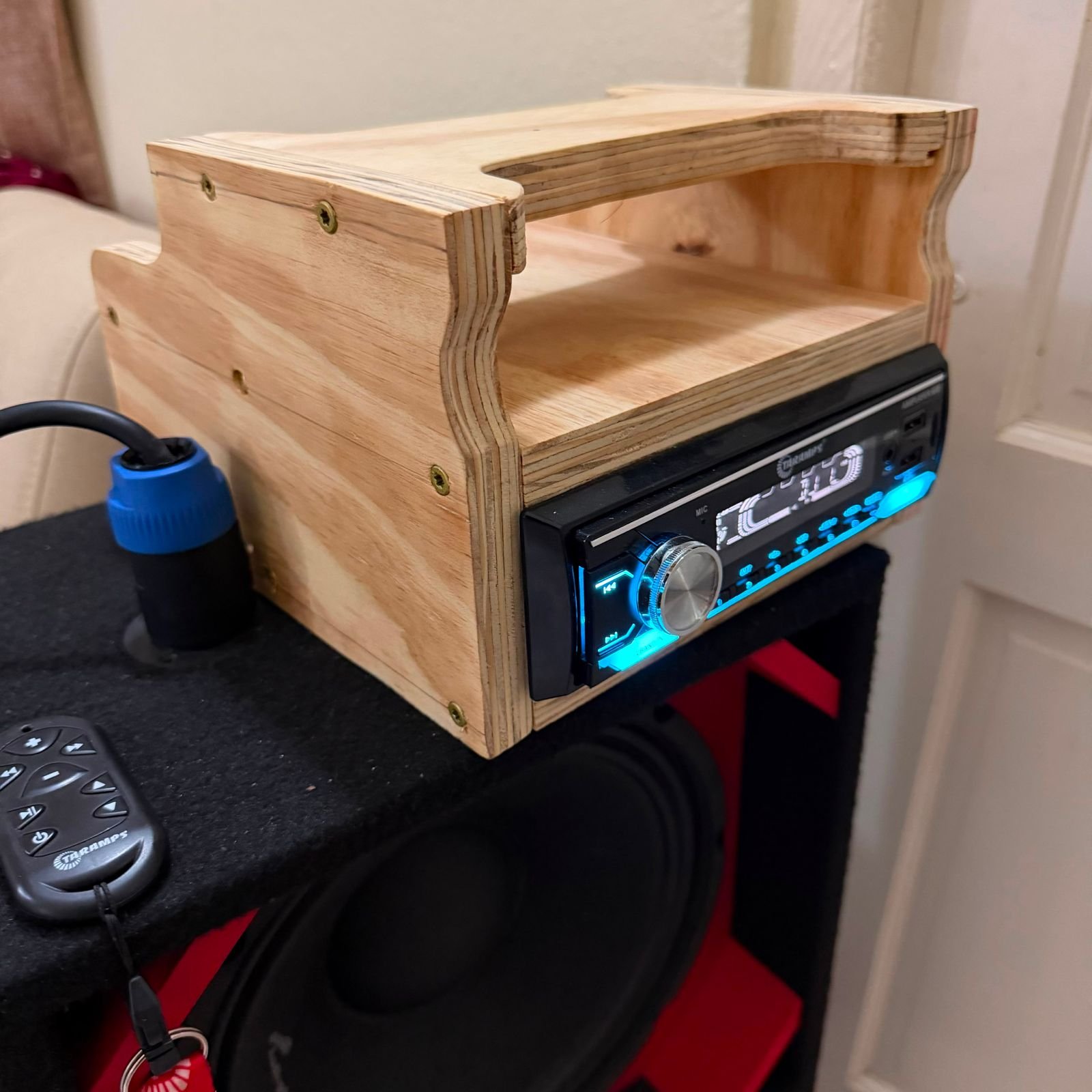 Handcrafted custom speaker enclosure